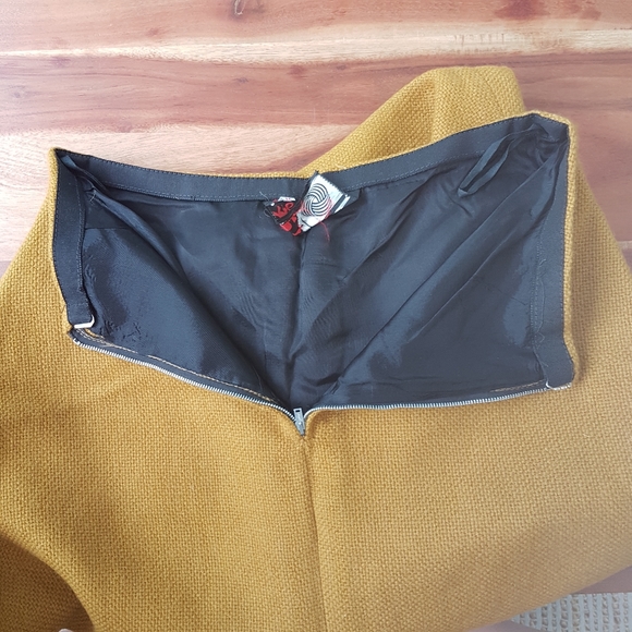 Vintage Made In Wales Wool Maxi Skirt • SZ 16 - Picture 5 of 12